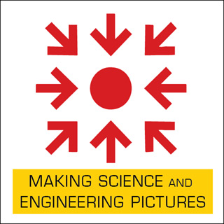 A square composed of red arrows pointing vertically, horizontally, and diagonally to a red circle at the center. A square composed of red arrows pointing vertically, horizontally, and diagonally to a red circle at the center.
